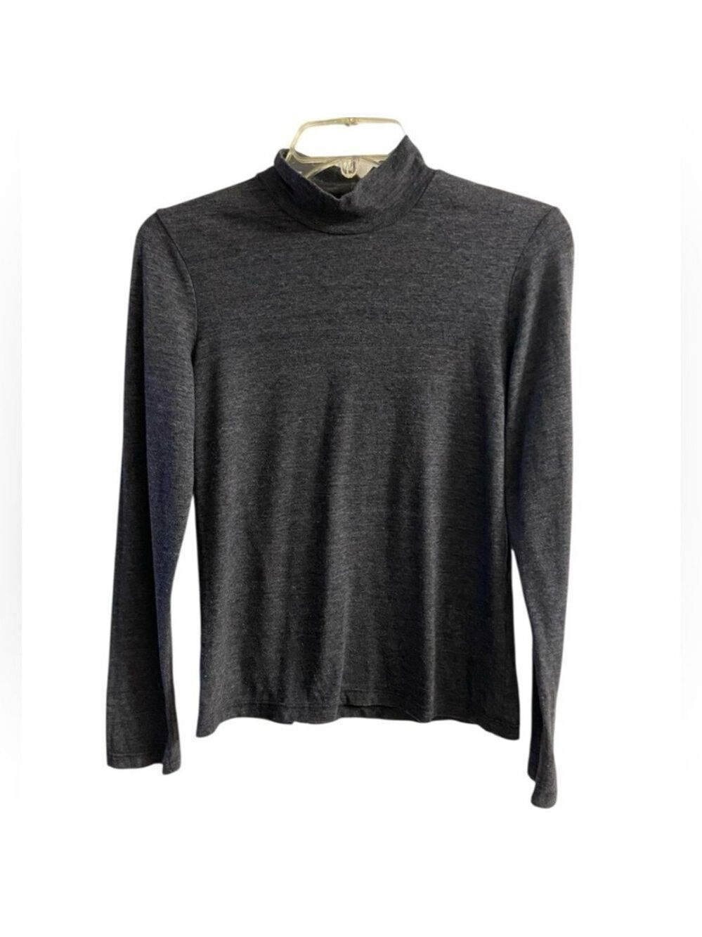 Marine Layer Charcoal mock neck top Medium